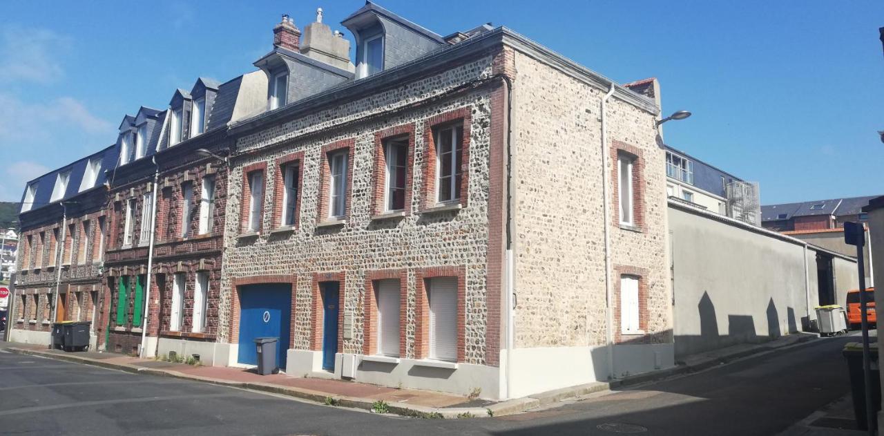 La Plage Apartment Fecamp Bagian luar foto