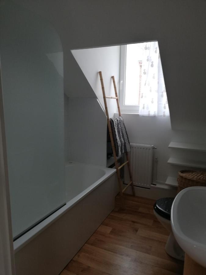 La Plage Apartment Fecamp Bagian luar foto